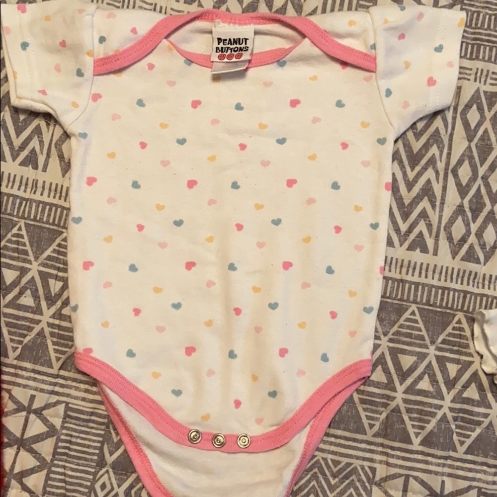 Heart onesie